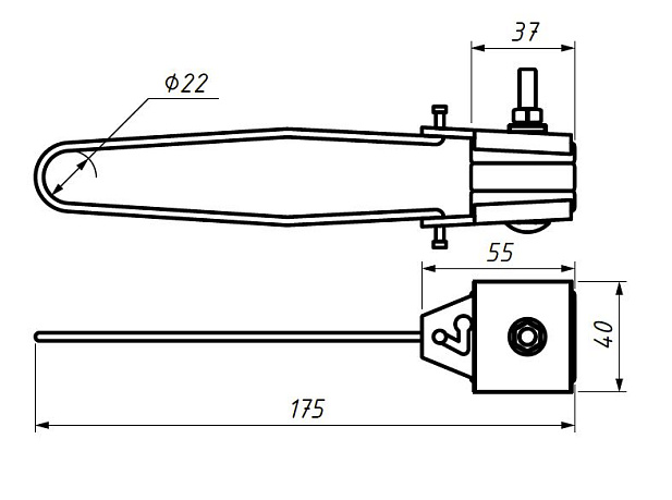 Анкерный зажим (PA 4/35)