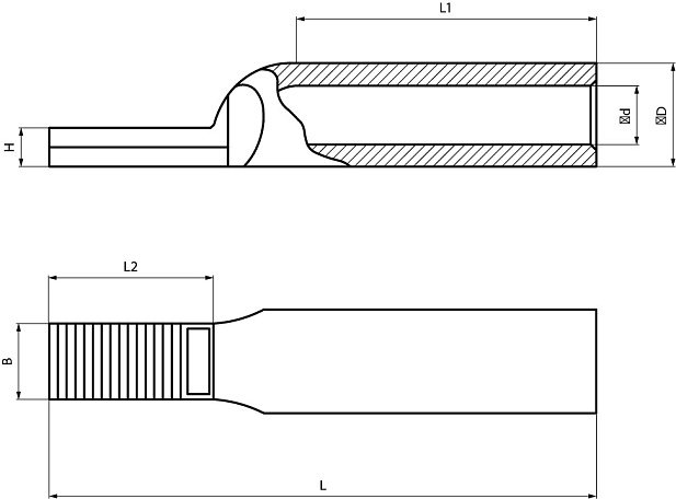 Изолированный наконечник (НШл-16)