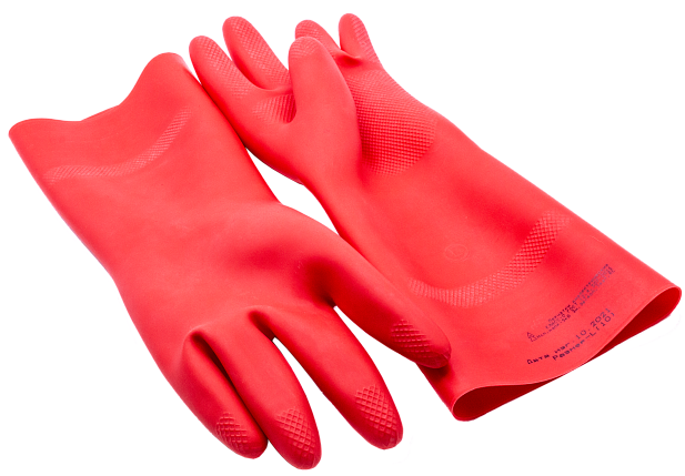 Перчатки диэлектрические класс 00