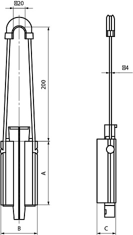 Анкерный зажим (PA 1500 P)