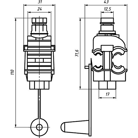 Ответвительный зажим (P 635)