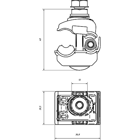 Зажим ответвительный (SX-16)