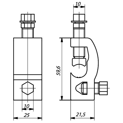 Ответвительный зажим (CD 71 + BI)