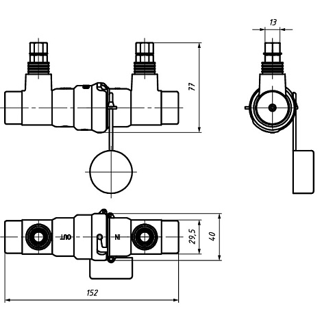 Корпус предохранителя (PF 35)
