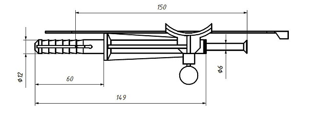 Фасадное крепление (SF 50)