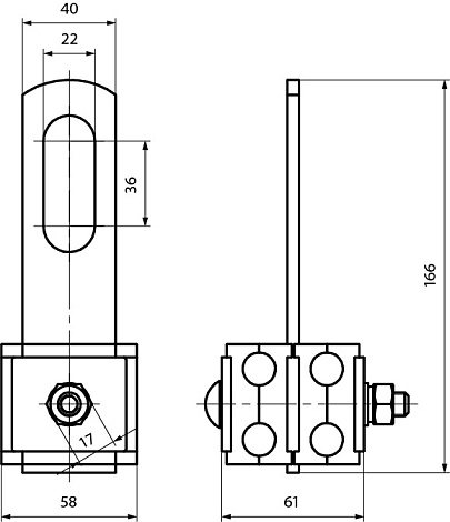 Анкерно-поддерживающий зажим для СИП (PAS 216/435) - ВК